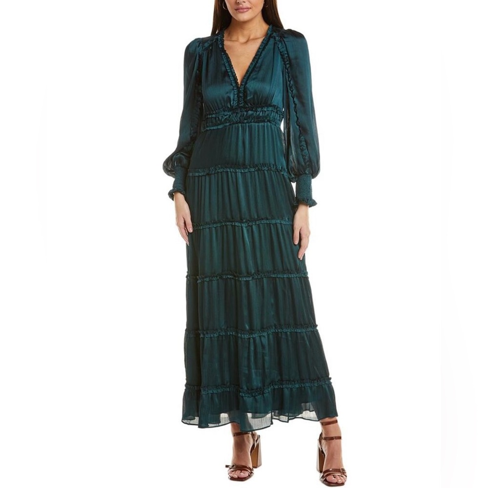 Emerald green Maxi Dress